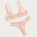 Strappy Lace Lingerie Set