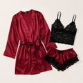 Floral Lace Bralette Set